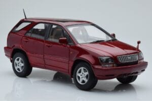 Toyota Harrier Rdeča Metalik AUTOart 1:18 70035 Kovina – slika 6 od 8
