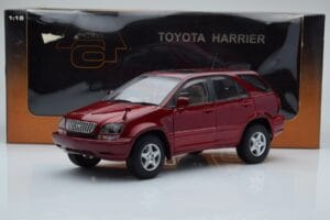 Toyota Harrier Rdeča Metalik AUTOart 1:18 70035 Kovina – slika 8 od 8