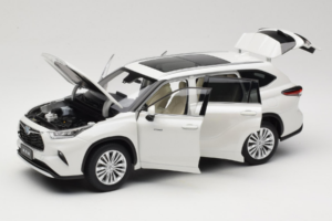 Toyota Highlander XU70 Bel OEM 1:18 26071-2011 Kovina – slika 2 od 8
