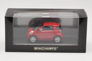 Toyota iQ Rdeča Minichamps 1:43 400166800 Kovina – slika 4 od 4