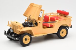Toyota Land Cruiser BJ Bež Kyosho 1:18 08959BE Kovina – slika 2 od 8