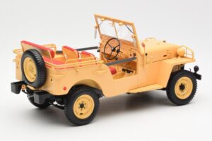 Toyota Land Cruiser BJ Bež Kyosho 1:18 08959BE Kovina – slika 3 od 8