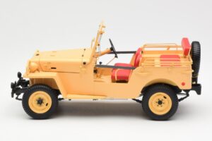 Toyota Land Cruiser BJ Bež Kyosho 1:18 08959BE Kovina – slika 4 od 8