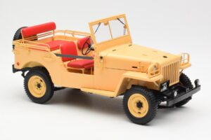 Toyota Land Cruiser BJ Bež Kyosho 1:18 08959BE Kovina – slika 6 od 8