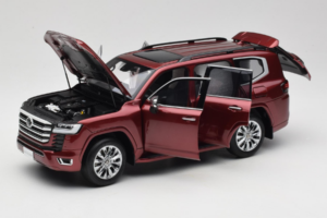 Toyota Land Cruiser LC300 ZX Rdeč LCD 1:18 LCD18013-ZX-RE Kovina – slika 2 od 8