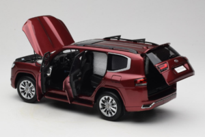 Toyota Land Cruiser LC300 ZX Rdeč LCD 1:18 LCD18013-ZX-RE Kovina – slika 5 od 8