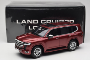 Toyota Land Cruiser LC300 ZX Rdeč LCD 1:18 LCD18013-ZX-RE Kovina – slika 8 od 8