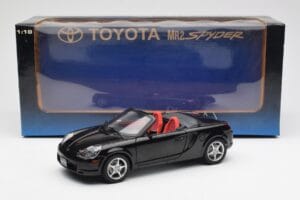 Toyota MR2 Spyder W30 Črn LHD AUTOart 1:18 78714 Kovina – slika 8 od 8