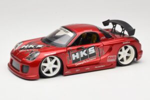 Toyota MR2 Spyder ZZW30 Tuned Rdeč Jada 1:18 63194 Kovina
