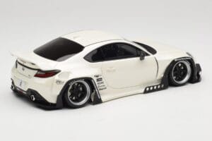 Toyota Pandem GR86 ZN8 Crystal White GT Spirit 1:18 GT498 Smola – slika 2 od 6