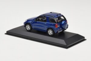 Toyota RAV4 Temno Modra Siva Notranjost Minichamps 1:43 433166004 Kovina – slika 3 od 4