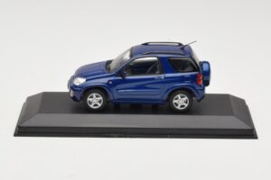 Toyota RAV4 Temno Modra Siva Notranjost Minichamps 1:43 433166004 Kovina