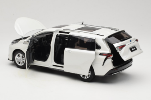 Toyota Sienna XL30 Bel OEM 1:18 TOYOTA013 Kovina – slika 5 od 8