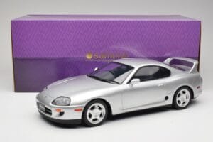 Toyota Supra A80 Srebrna Kyosho 1:12 KSR12006S Smola – slika 6 od 6