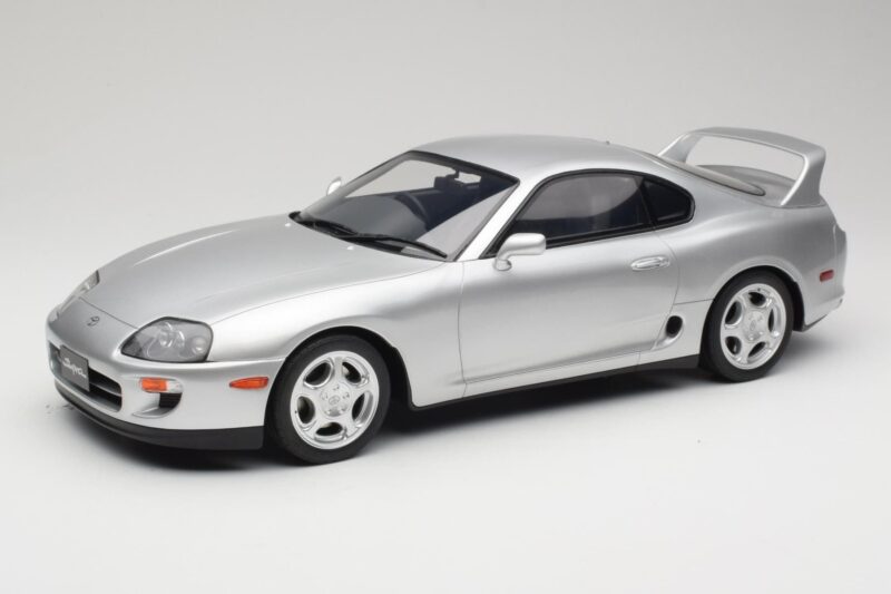 Toyota Supra A80 Srebrna Kyosho 1:12 KSR12006S Smola