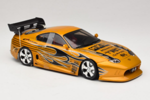 Toyota Supra A80 Zlata Tunerz Edition Hot Wheels 1:18 B6091 Kovina – slika 5 od 7