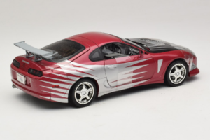 Toyota Supra A80 Fast & Furious Vijolična Srebrna ERTL 1:18 33708 Kovina – slika 2 od 6