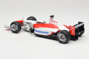 Toyota TF102 #25 A. McNish Panasonic Toyota Racing Showcar 2002 Minichamps 1:18 103020075 Kovina – slika 5 od 6
