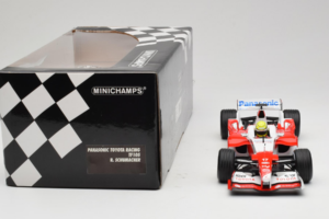 Toyota TF105 #17 R. Schumacher Panasonic Toyota Racing 2005 Minichamps 1:18 100050017 Kovina – slika 6 od 7