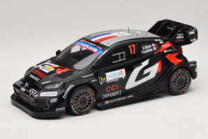 Toyota GR Yaris Rally1 #17 S. Ogier / V. Landais Rally Islas Canarias 2025 IXO 1:18 18RMC249B Kovina