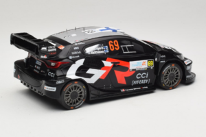 Toyota GR Yaris Rally1 #69 K. Rovanpera / J. Halttunen Rally Islas Canarias 2025 IXO 1:18 18RMC249A Kovina – slika 2 od 6