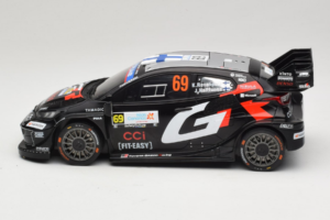 Toyota GR Yaris Rally1 #69 K. Rovanpera / J. Halttunen Rally Islas Canarias 2025 IXO 1:18 18RMC249A Kovina – slika 3 od 6