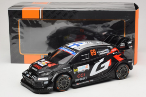 Toyota GR Yaris Rally1 #69 K. Rovanpera / J. Halttunen Rally Islas Canarias 2025 IXO 1:18 18RMC249A Kovina – slika 6 od 6