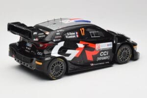 Toyota Yaris Rally1 WRC #17 S. Ogier / V. Landais Rally Croatia 2024 IXO 1:18 18RMC202 Kovina – slika 2 od 6