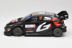 Toyota Yaris Rally1 WRC #17 S. Ogier / V. Landais Rally Croatia 2024 IXO 1:18 18RMC202 Kovina – slika 3 od 6