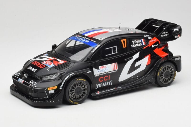 Toyota Yaris Rally1 WRC #17 S. Ogier / V. Landais Rally Croatia 2024 IXO 1:18 18RMC202 Kovina