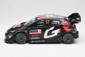 Toyota GR Yaris Rally1 #17 S. Ogier / V. Landais Rally Monte Carlo 2024 IXO 1:18 18RMC196 Kovina – slika 3 od 6