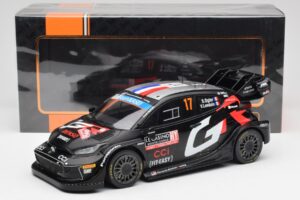 Toyota GR Yaris Rally1 #17 S. Ogier / V. Landais Rally Monte Carlo 2024 IXO 1:18 18RMC196 Kovina – slika 6 od 6