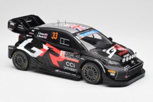 Toyota Yaris Rally1 WRC #33 E. Evans / S. Martin Rally Monte Carlo Night Version 2024 IXO 1:18 18RMC197 Kovina – slika 4 od 6