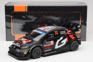 Toyota Yaris Rally1 WRC #33 E. Evans / S. Martin Rally Monte Carlo Night Version 2024 IXO 1:18 18RMC197 Kovina – slika 6 od 6