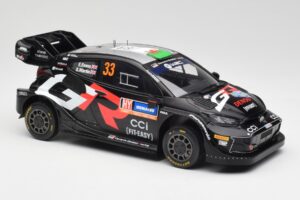 Toyota Yaris Rally1 WRC #33 E. Evans / S. Martin Rally Sweden 2024 IXO 1:18 18RMC200 Kovina – slika 4 od 6