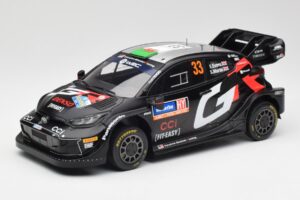 Toyota Yaris Rally1 WRC #33 E. Evans / S. Martin Rally Sweden 2024 IXO 1:18 18RMC200 Kovina