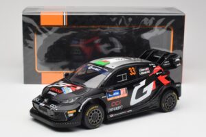 Toyota Yaris Rally1 WRC #33 E. Evans / S. Martin Rally Sweden 2024 IXO 1:18 18RMC200 Kovina – slika 6 od 6
