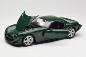 TVR Speed 12 Temno Zelen Hot Wheels 1:18 50429 Kovina – slika 2 od 8