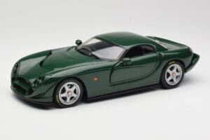TVR Speed 12 Temno Zelen Hot Wheels 1:18 50429 Kovina