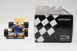Tyrrell Ford 018 #4 J. Alesi Japanese GP 1989 Minichamps 1:18 110891504 Kovina – slika 6 od 6