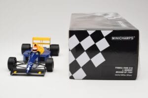 Tyrrell Ford 018 #4 J. Herbert Belgian GP 1989 Minichamps 1:18 110891104 Kovina – slika 6 od 6