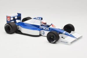 Tyrrell Ford 018 #4 S. Nakajima 6th Place USA GP 1990 Minichamps 1:18 110900003 Kovina – slika 4 od 6