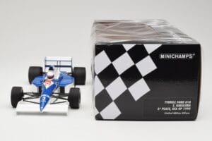Tyrrell Ford 018 #4 S. Nakajima 6th Place USA GP 1990 Minichamps 1:18 110900003 Kovina – slika 6 od 6