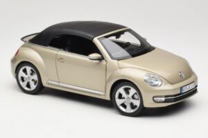Volkswagen Beetle A5 Kabriolet Siv Kyosho 1:18 5C3099302P7W Kovina – slika 6 od 8