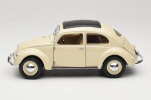 Volkswagen Beetle Type 1 Classic Bel Welly 1:18 18040W Kovina – slika 4 od 8