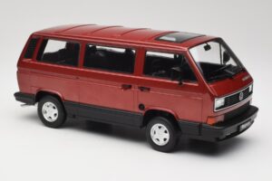 Volkswagen Bus T3 Multivan Magnum Mars Red Metallic KK-Scale 1:18 KKDC180991 Kovina – slika 4 od 6