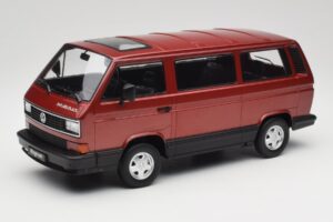 Volkswagen Bus T3 Multivan Magnum Mars Red Metallic KK-Scale 1:18 KKDC180991 Kovina