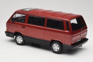 Volkswagen Bus T3 Multivan Magnum Mars Red Metallic KK-Scale 1:18 KKDC180991 Kovina – slika 5 od 6