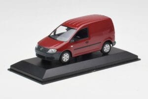 Volkswagen Caddy 2K Temno Rdeč Minichamps 1:43 CADDY004 Kovina – slika 2 od 4