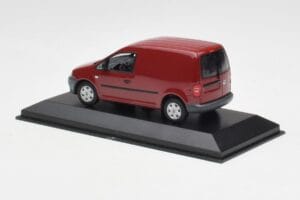 Volkswagen Caddy 2K Temno Rdeč Minichamps 1:43 CADDY004 Kovina – slika 3 od 4